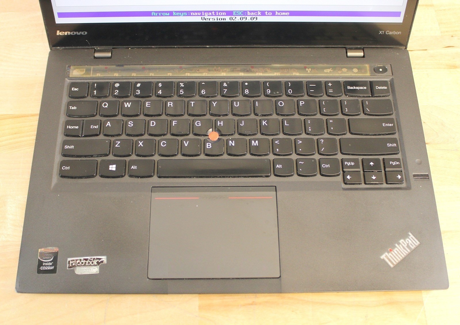 Lenovo ThinkPad X1 Carbon 2nd Gen i5-4300U 4GB No Drive No Speakers LCD Marks