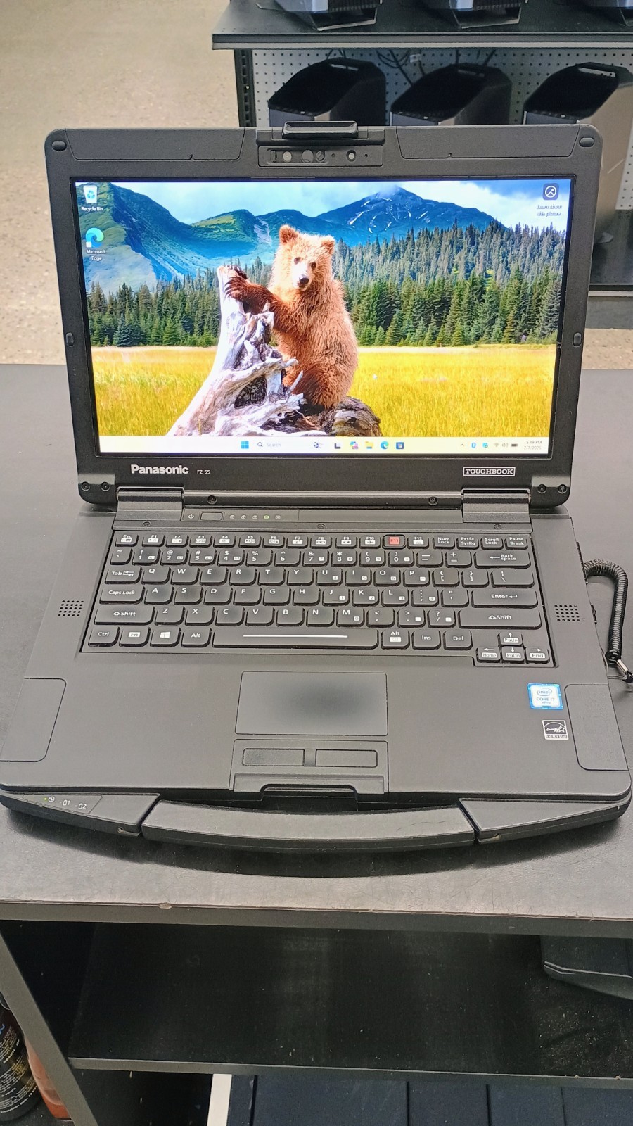 Panasonic Toughbook FZ-55 i7-8665U 1.90Ghz – 16GB RAM – 512GB SSD – Touch