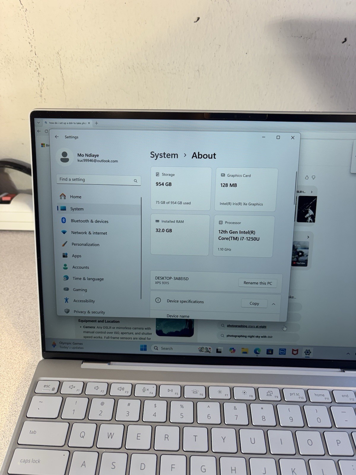 Dell XPS 13 9315 | i7-1250U | 32GB RAM | 1TB SSD | 13” | Windows 11 Home