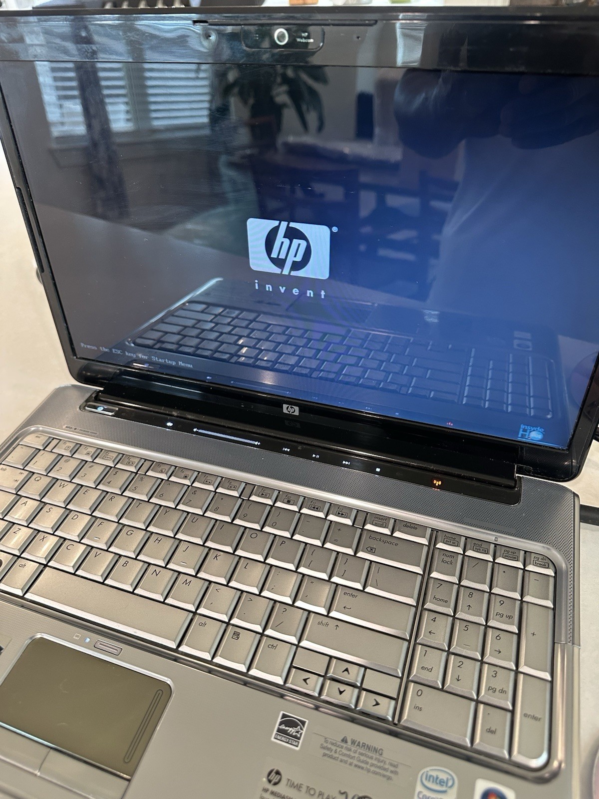 HP PAVILION DV6-1030US ENTERTAINMENT NOTEBOOK PC 16″ FOR PARTS OR REPAIR ONLY