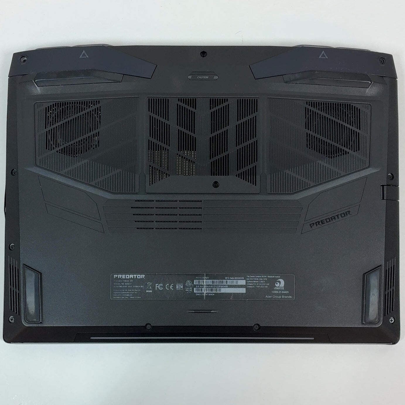Acer Predator Helios 300 15.6″ i7-12700H 2.7GHz 16GB RAM 512GB GeForce RTX 3060