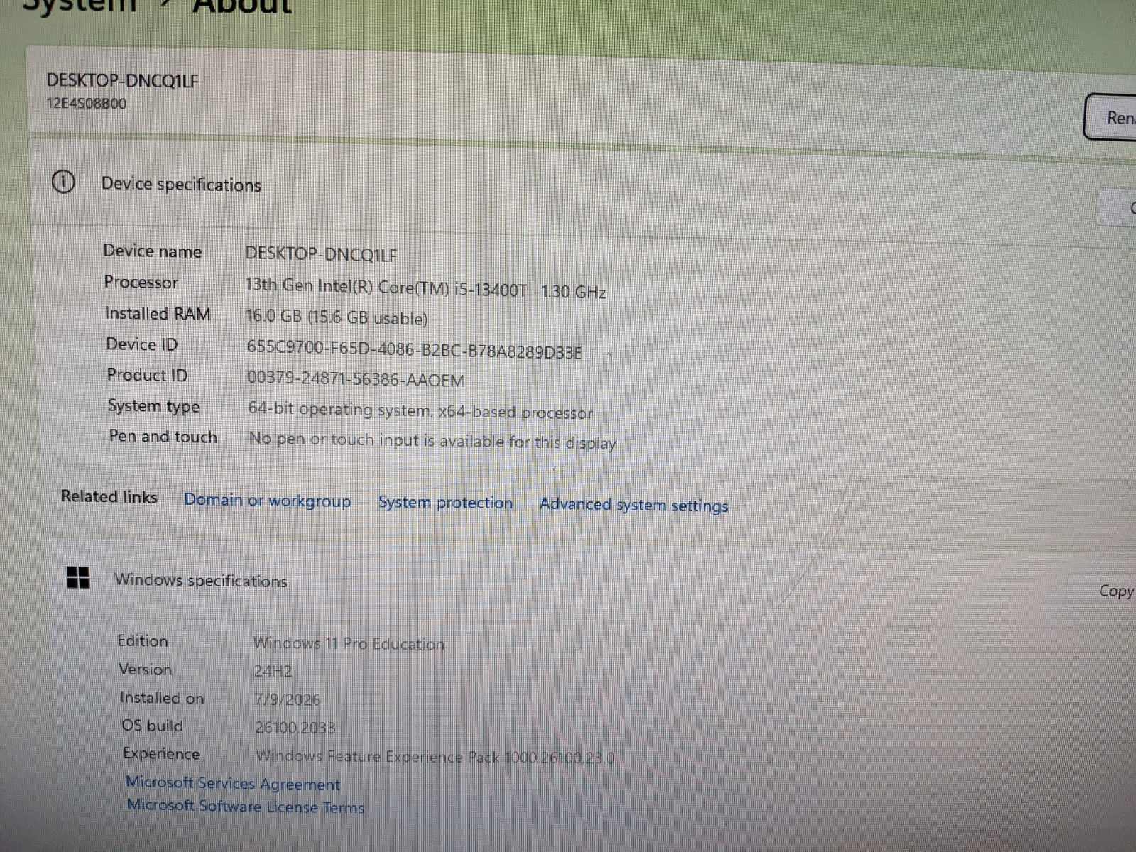 Lenovo Thinkcentre M70Q G4 Intel i5-13400T 16GB RAM 512GB SSD Win 11 Pro