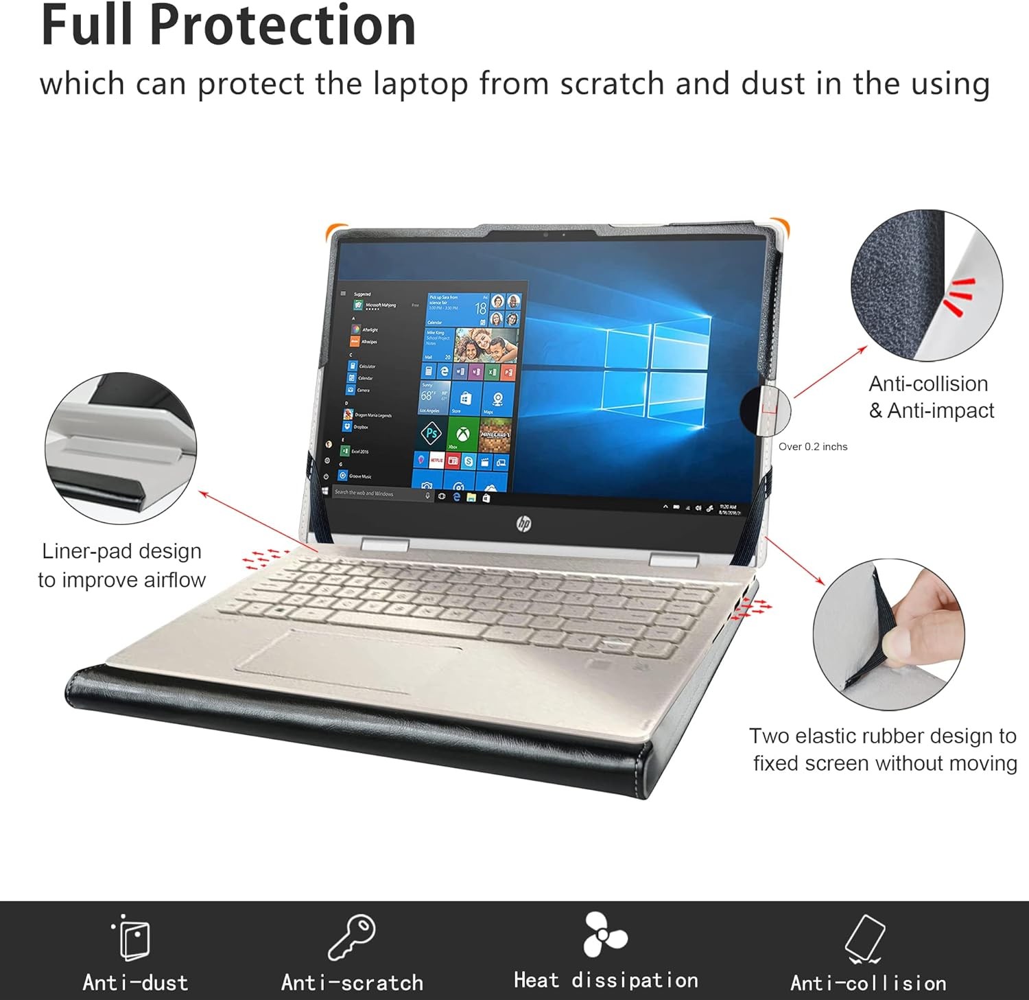 Protective Case for Lenovo IdeaPad Slim 3 Chromebook Gen 8/Yoga Pro 9i Gen 8 14