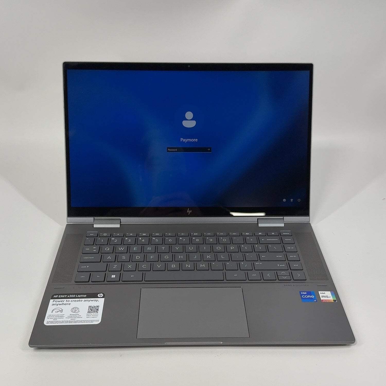 HP Envy x360 15-EW1057NR 15.6″ i7-1355U 1.7GHz 16GB RAM 512GB SSD