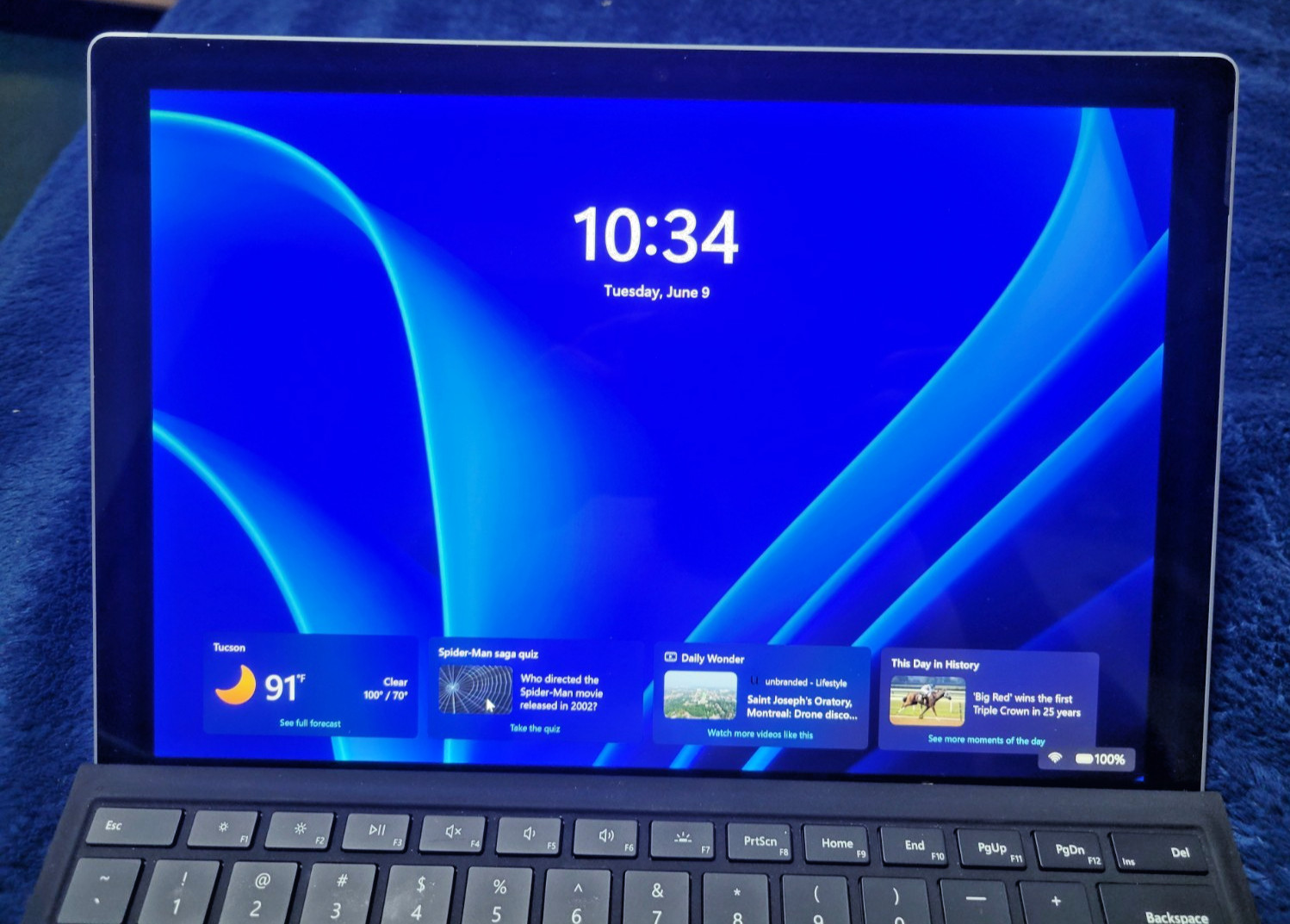 Microsoft Surface Pro 7 Laptop Intel i5-1035G4 8GB RAM 256GB NVMe Win 11 Pro