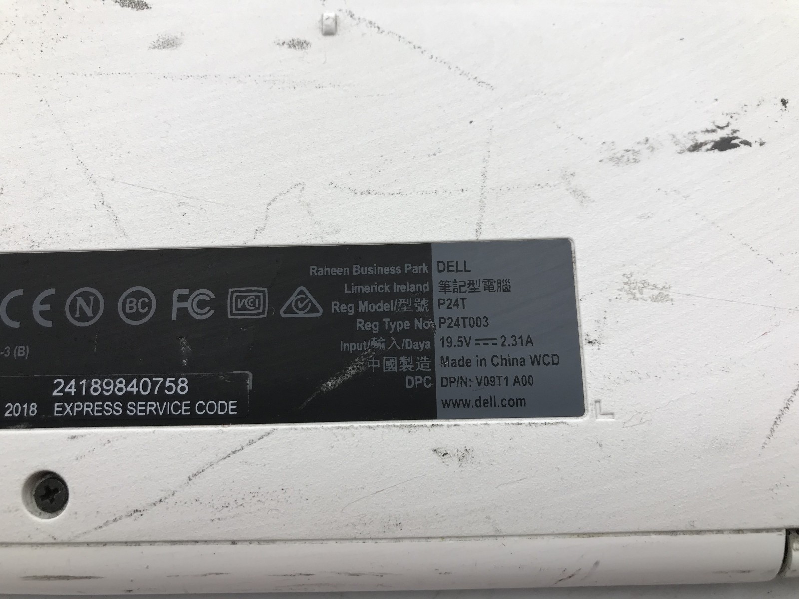 DELL INSPIRON 11 3162 – FOR PARTS/REPAIR – INTEL CELERON N – 4GB RAM – READ – BB