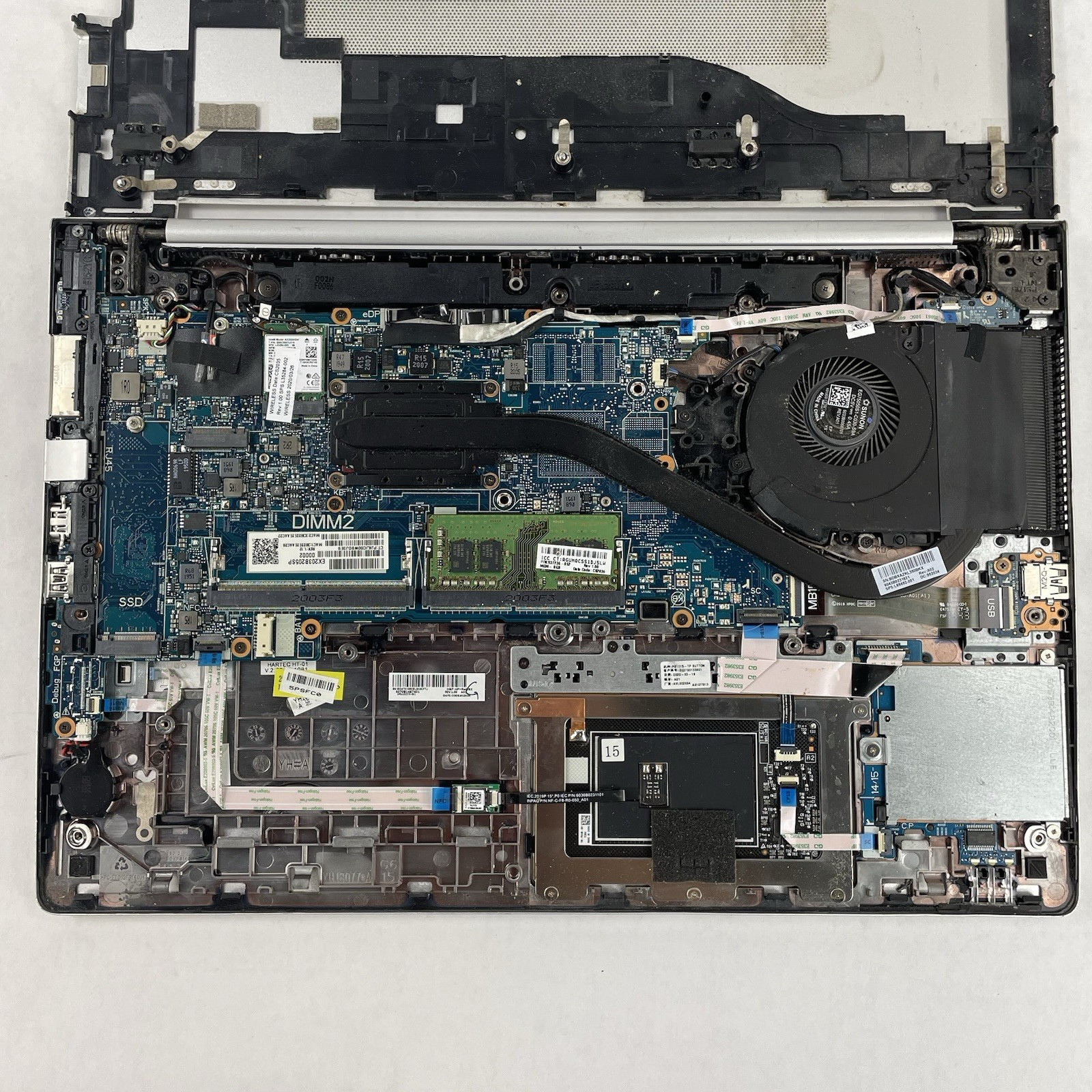 HP EliteBook 850 G6 15.6″ i5-8365U 1.60 GHz 8 GB RAM No SSD/OS/AC/Battery