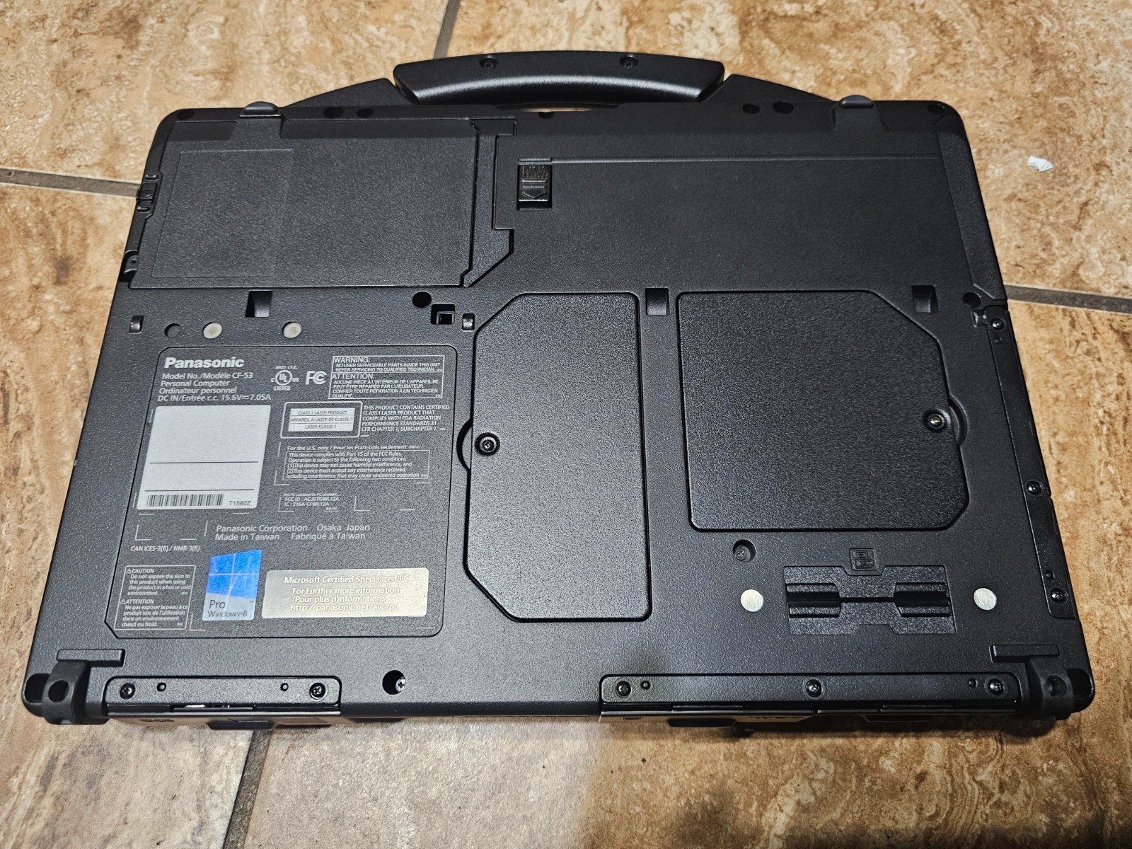PANASONIC CF-53 MK4 NON-TOUCH🔹i5-4310@2.0GHz✔️16GB✔️1TB SSD✔️WIN10PRO64BIT✔️