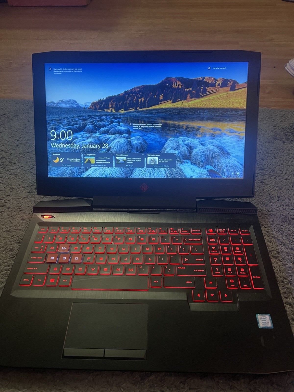 HP Omen Laptop 15-ce018 Intel I7-7700HQ, NVIDIA GTX 1050, 16GB RAM
