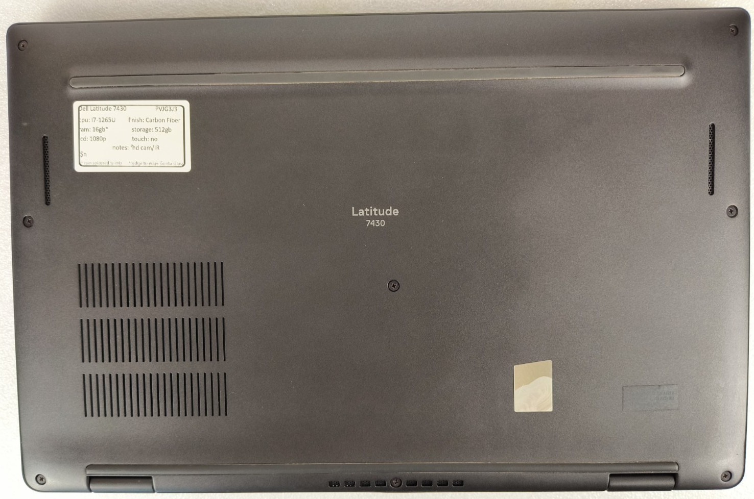 Dell Latitude 7430 14″ FHD 400 nits I7-1265U 4.8 GHz 16GB RAM 512GB SSD Win11Pr