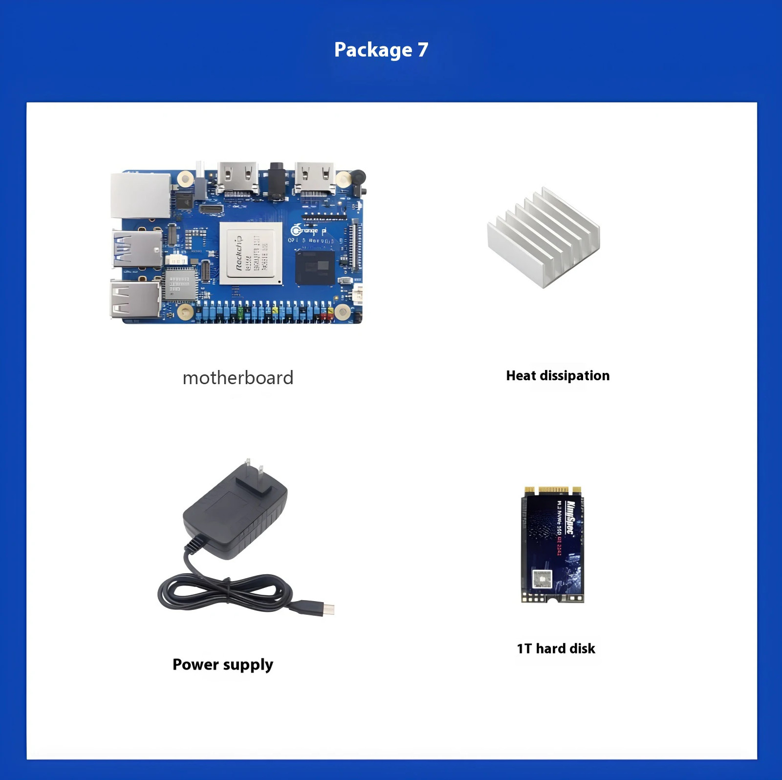 Orange Pi 5 Max 16GB RAM LPDDR5 Rockchip RK3588 Development Board