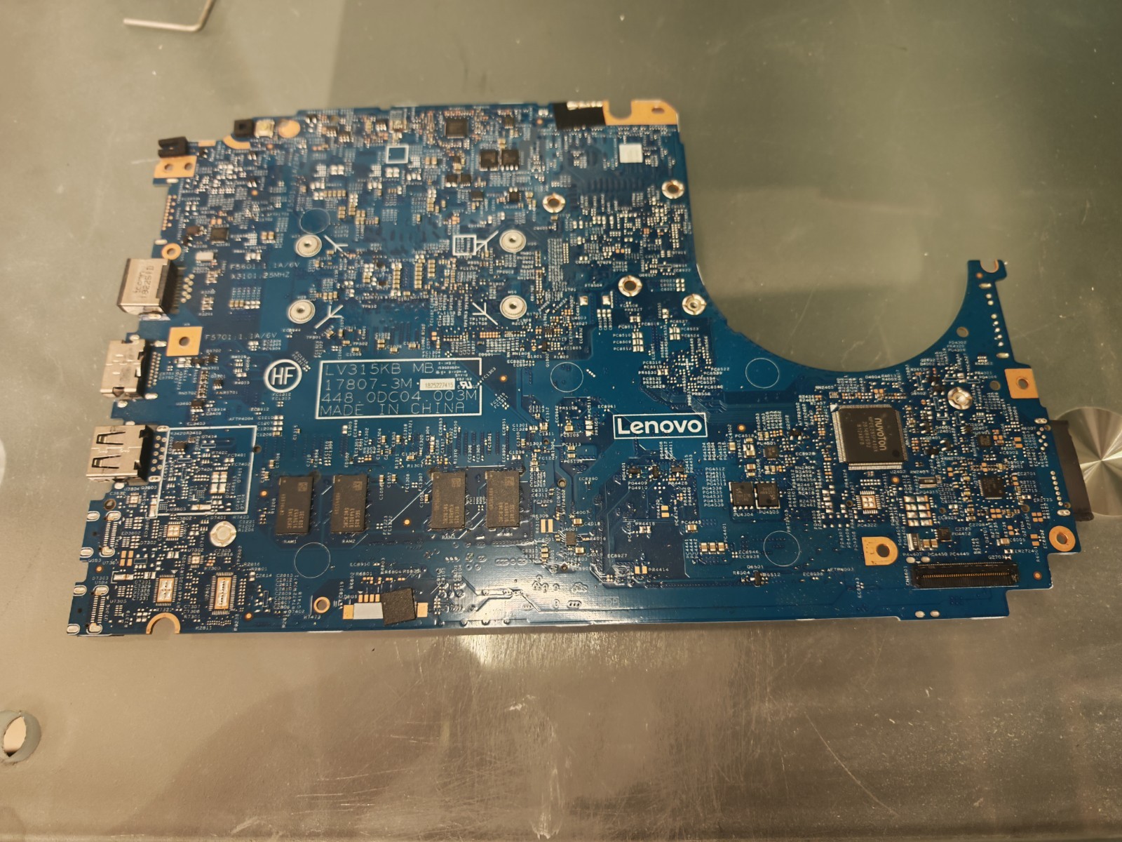 LENOVO V130-15 MOTHERBOARD 448.0DC04.003M INTEL I5-7200U NTEL HD 620 4GB RAM