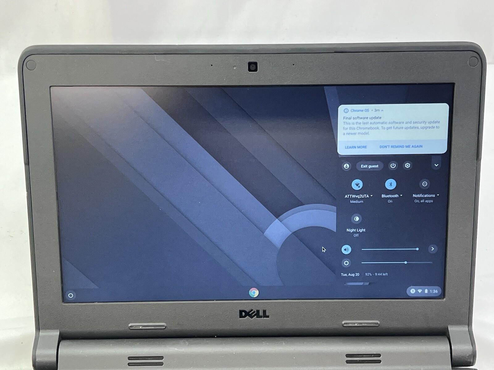 Dell Chromebook 11 (P22T) With Dell Charger