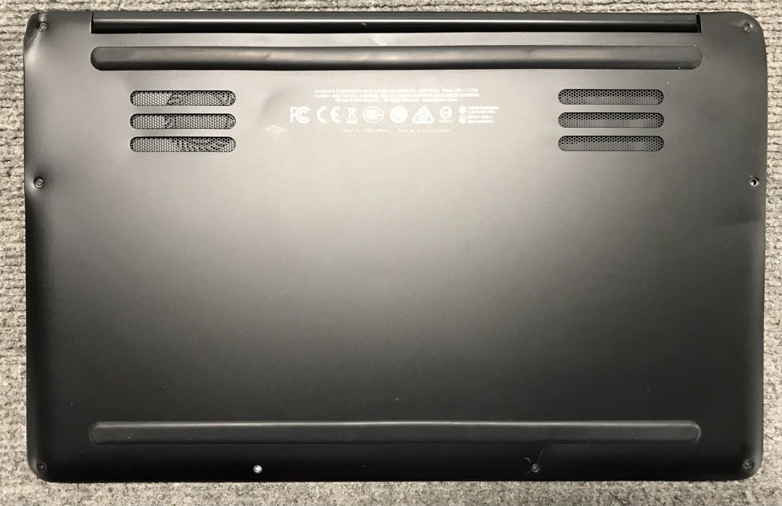 Razer Blade Stealth 2K 12.5″ Touchscreen i7-7700U 16GB RAM 256GB NVMe, As Is