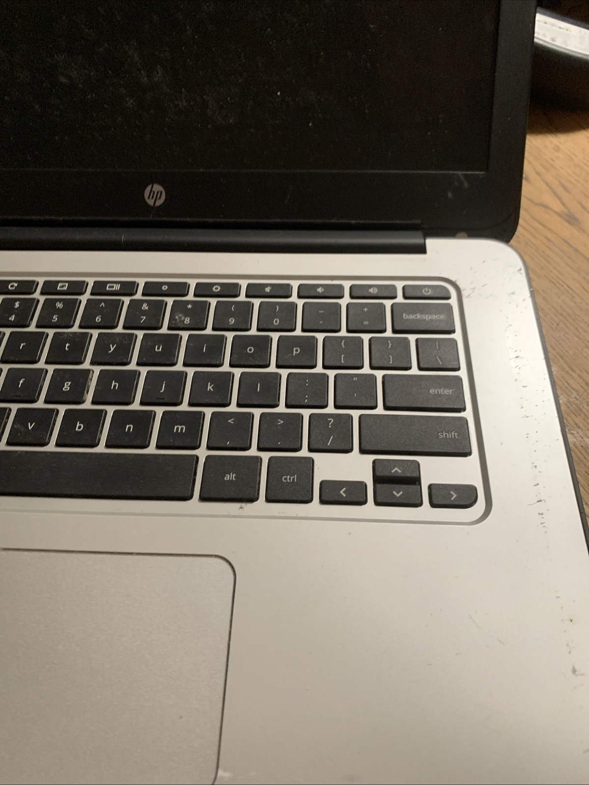 HP Chromebook 14 G3 K4K11UA 4GB RAM *FOR PARTS* Broken Screen No Charger (D14)
