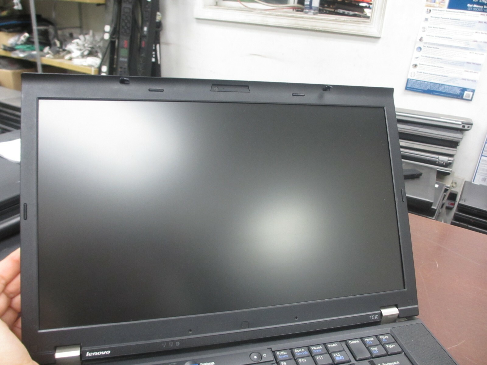 Lenovo ThinkPad T510 15.6″ i5-M520 2.4GHz 4GB/320GB ‘COMBO’ Laptop + AC *BIOS***