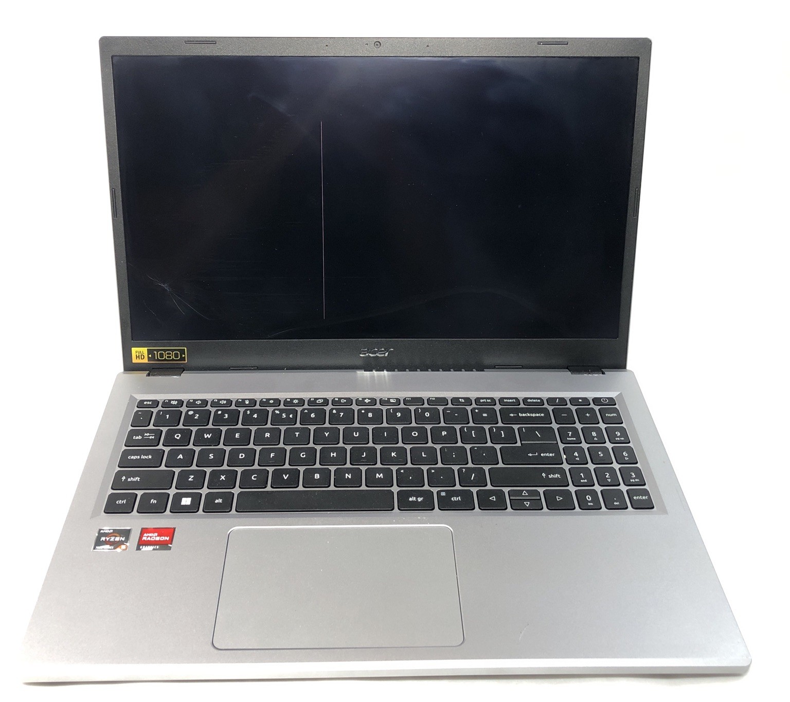 Acer Aspire A315-24PT, AMD Ryzen 5 7520U, 16GB RAM, NO SSD/OS, FOR PARTS