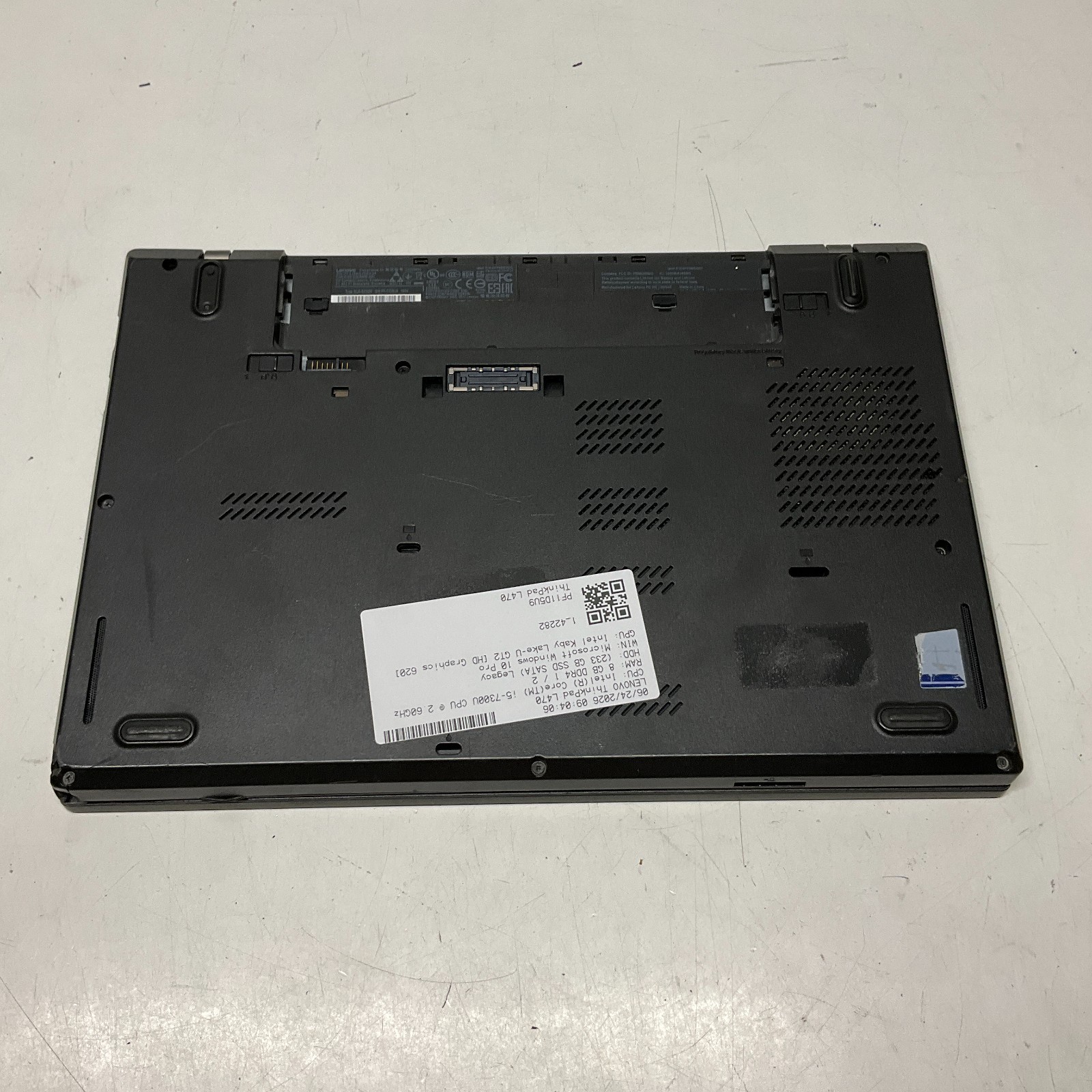 Lenovo ThinkPad L470 14″ | 2.60GHz Dual Core i5-7300U | 8GB 250GB SSD Win10 READ