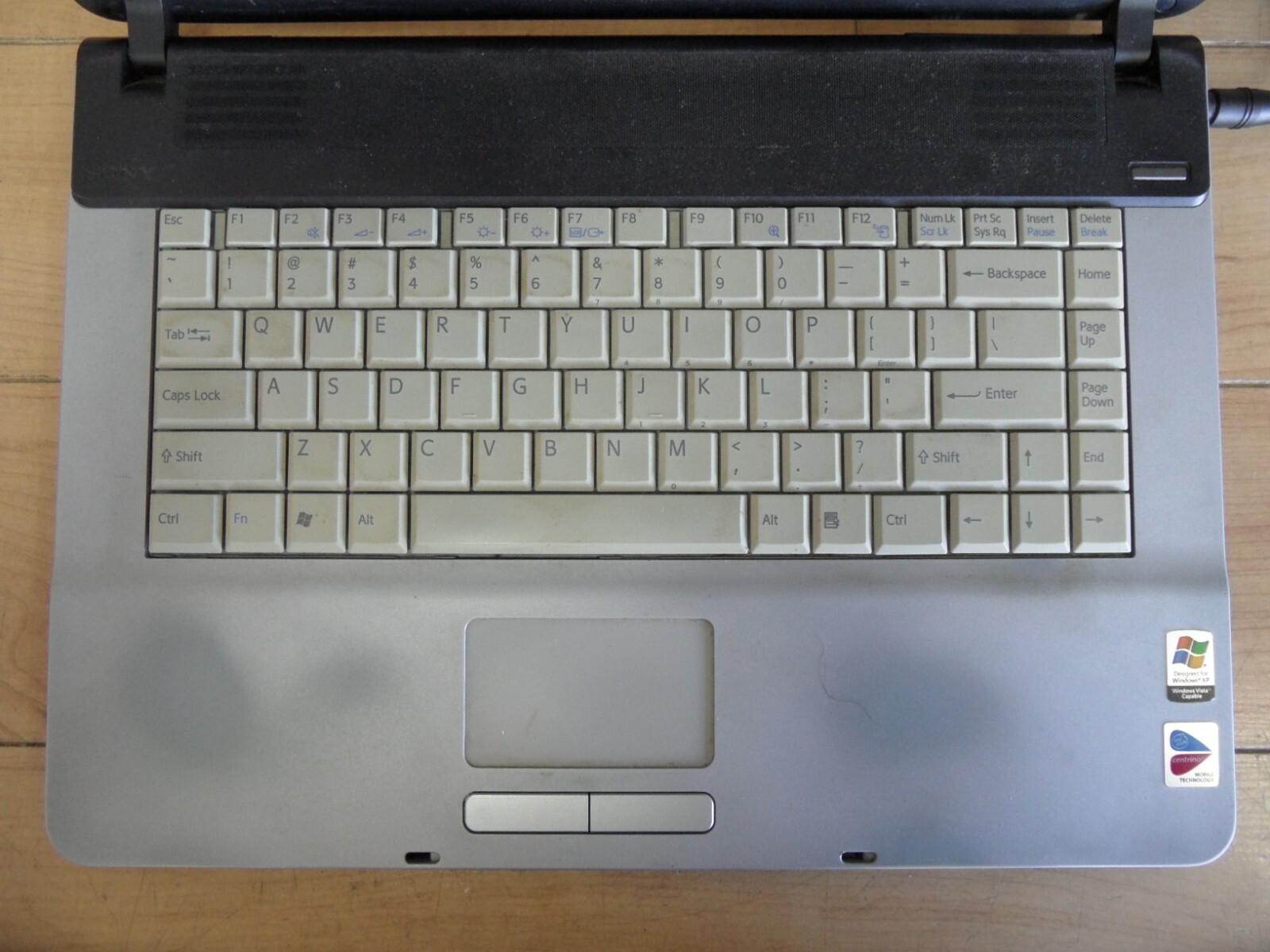 Sony VGN-FS980 Laptop For Parts Posted Bios Hard Drive Wiped *