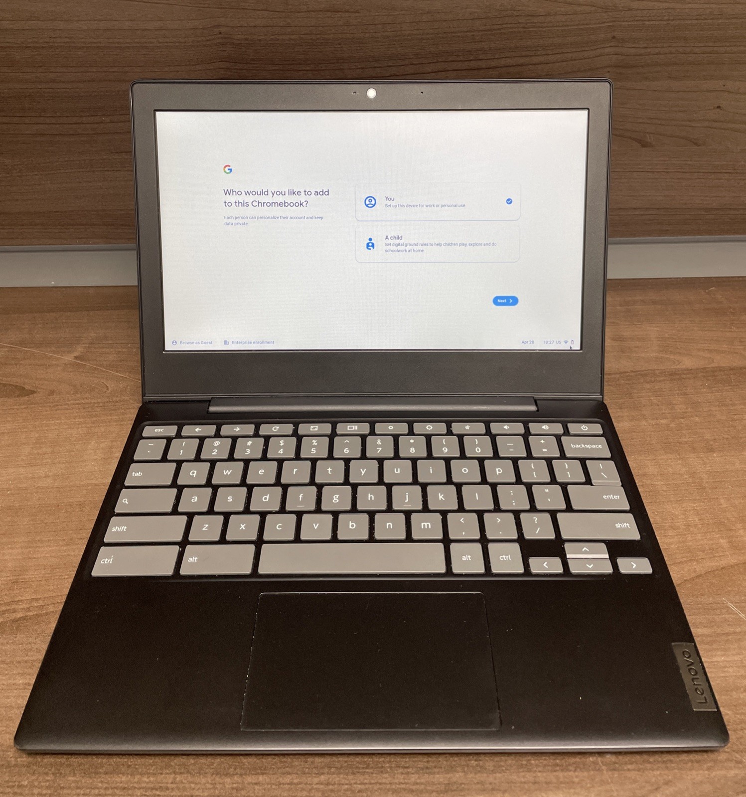 Lenovo Ideapad 3 11.6″ HD (AMD A6-9220C, 4GB RAM, 32GB eMMC) 82H40000US