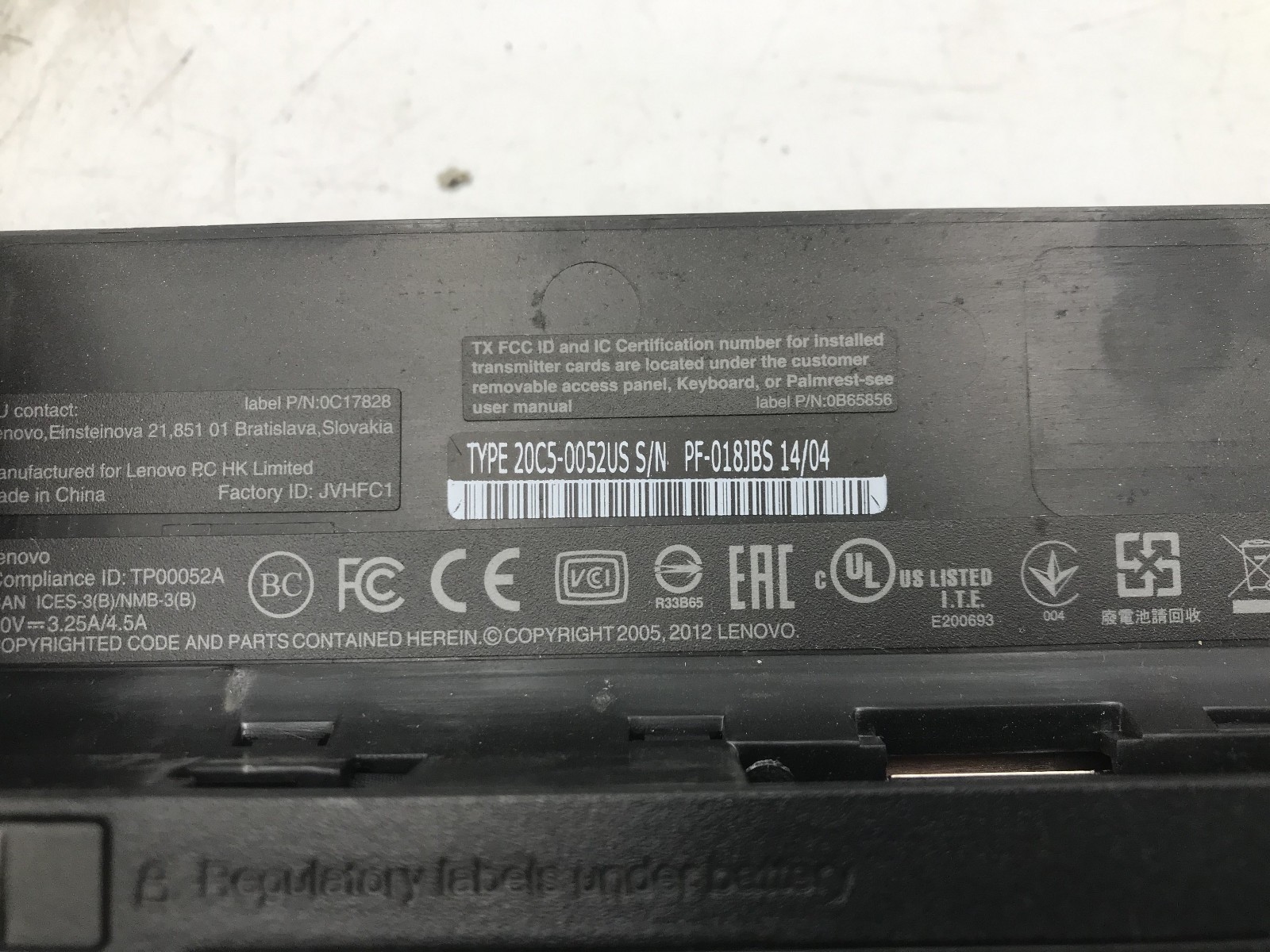 LENOVO THINKPAD E440 – FOR PARTS/BROKEN LCD – INTEL I3 4TH GEN – NO RAM -READ-BB