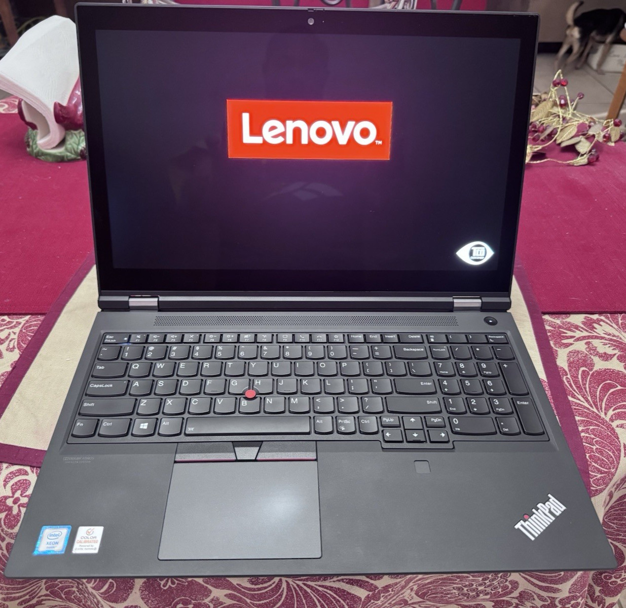 Lenovo ThinkPad P15 Gen 1 Xeon W-10855 RTX 5000 4K OLED Touch 32GB MEM 512GB SSD