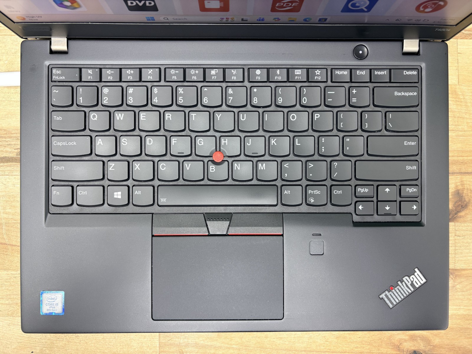 Lenovo ThinkPad T480s Intel i7-8th Gen 1.90GHz 16GB RAM 256GB SSD Win 11 Pro*