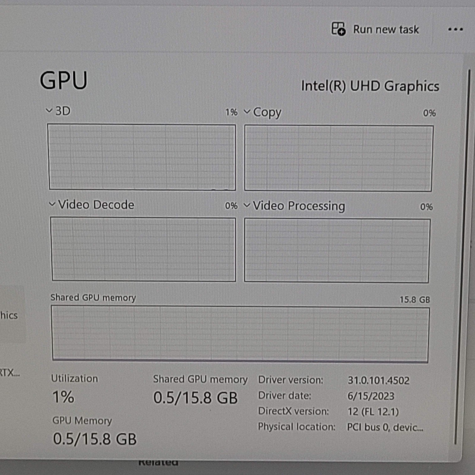 HP Victus NG1FHLR1 16.1 i5-11400H 2.7GHz 32GB RAM 256GB SSD GeForce RTX 3050 Ti