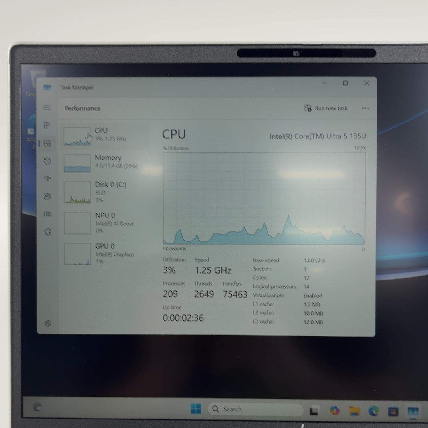 HP EliteBook 14″ intel core I7 1.7GHz 16GB RAM SSD