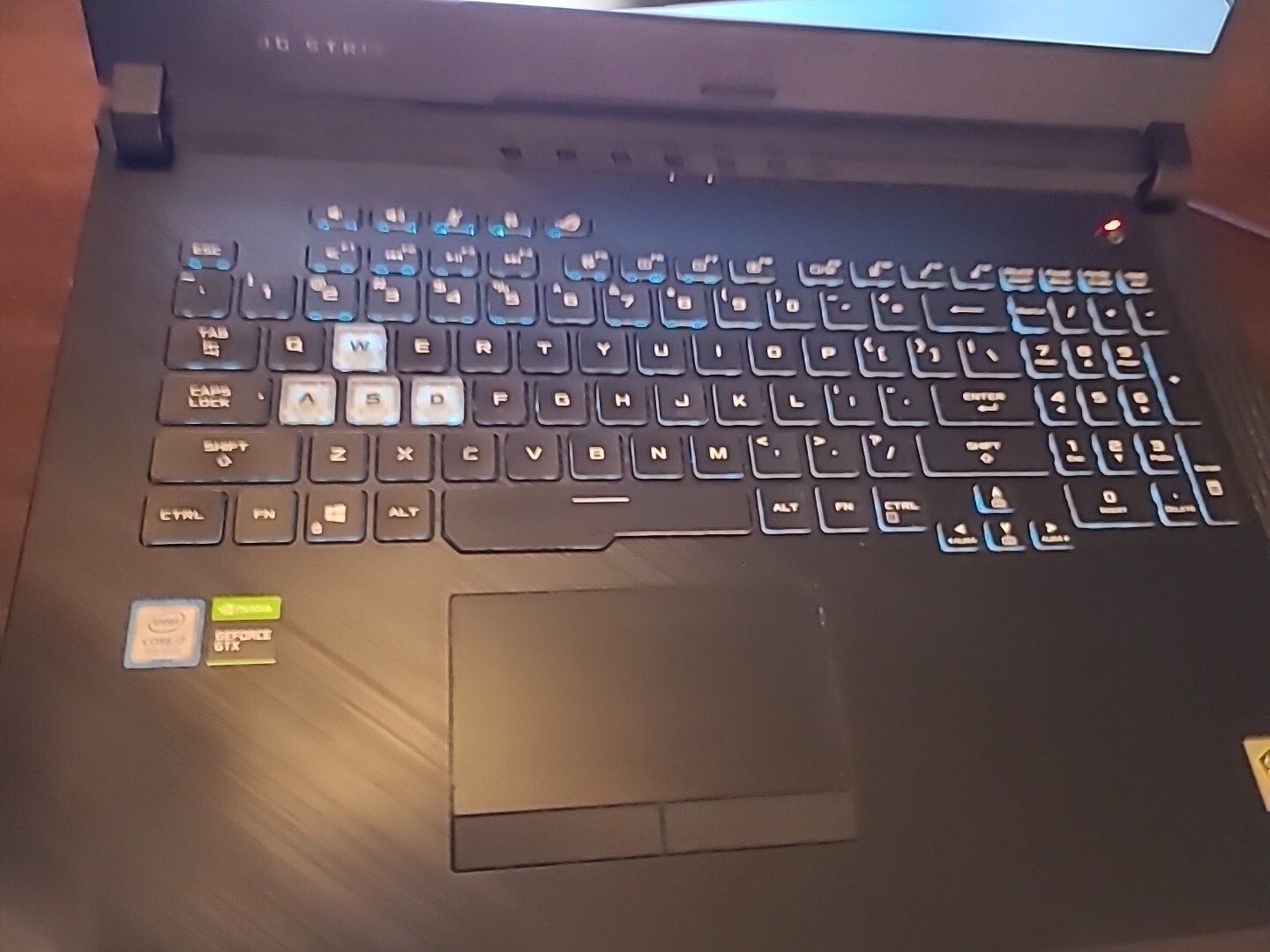 ASUS ROG Strix G G731GU 17.3″ INTEL i7-9750H NVIDIA GTX 1660 TI 2.6GHz 16GB RAM