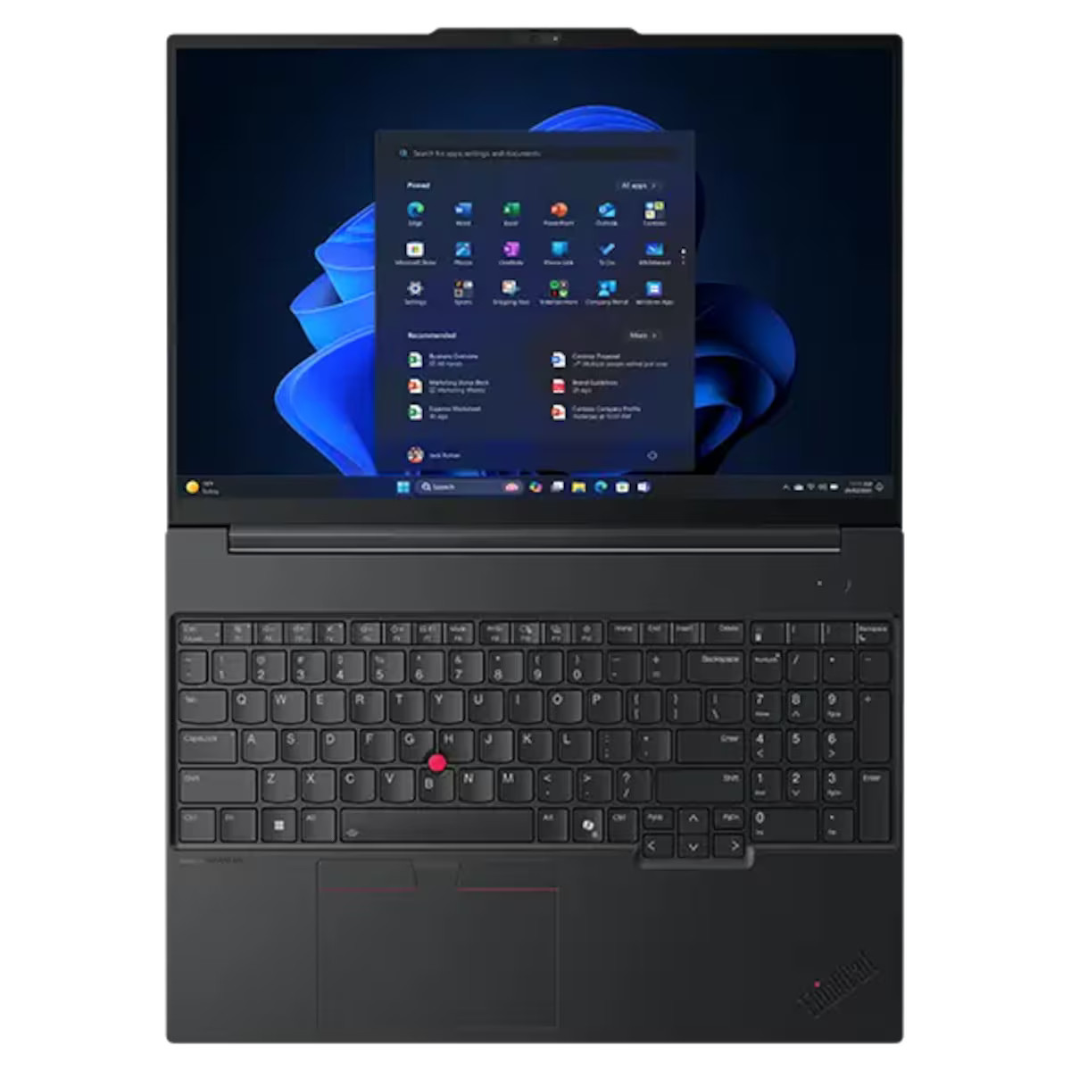 Lenovo ThinkPad E16 Gen 3 Core 7 240H 16 GB RAM 512 GB SSD 16 in W11 Pro WUXGA