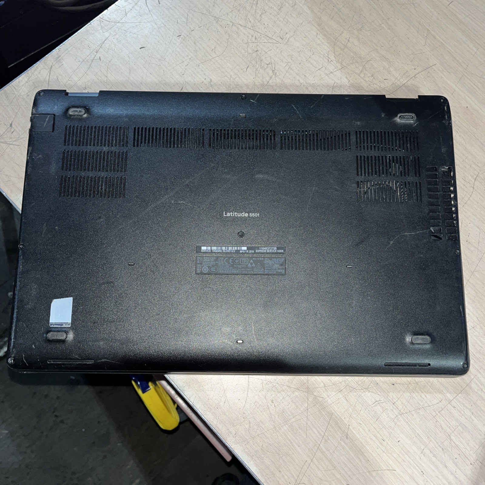 DELL LATITUDE 5501 INTEL CORE I5-9400H 2.50GHZ 8GB RAM NO HD