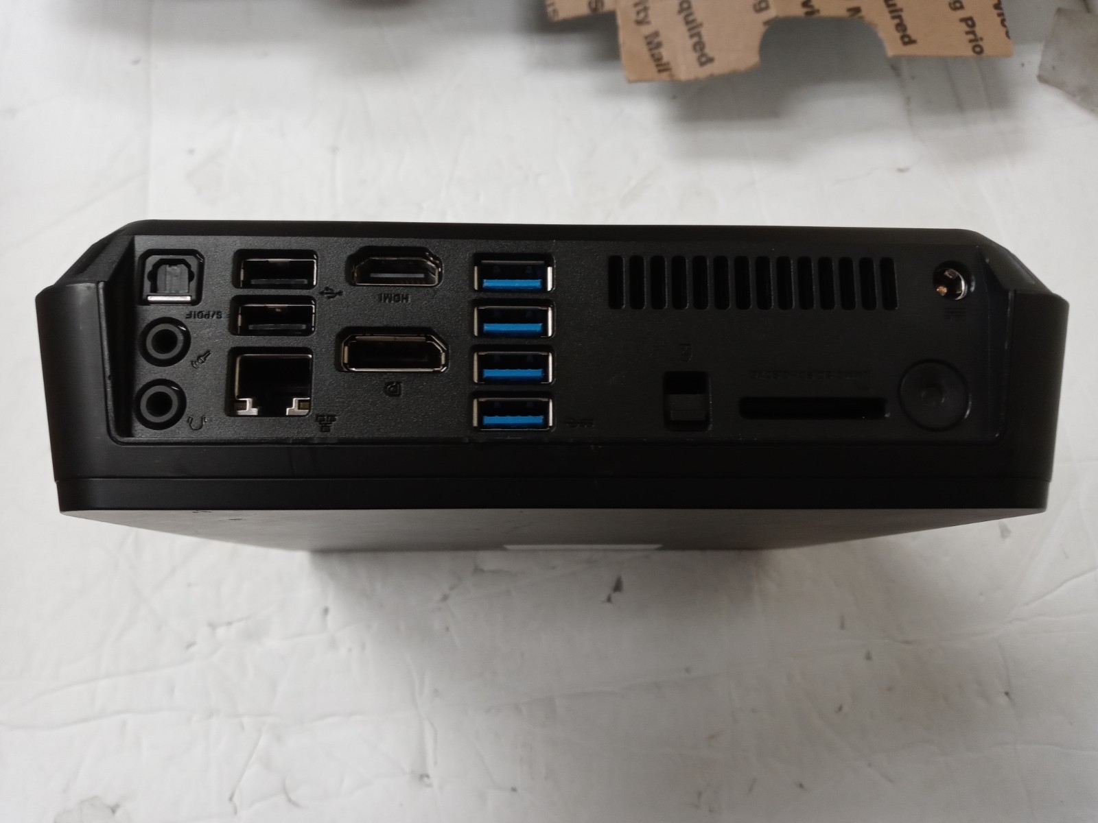 ASUS VivoPC VM62B-Intel® Core™ i3-4030U 8 GB DDR3-SDRAM 500 GB HDD NO OS NO AC