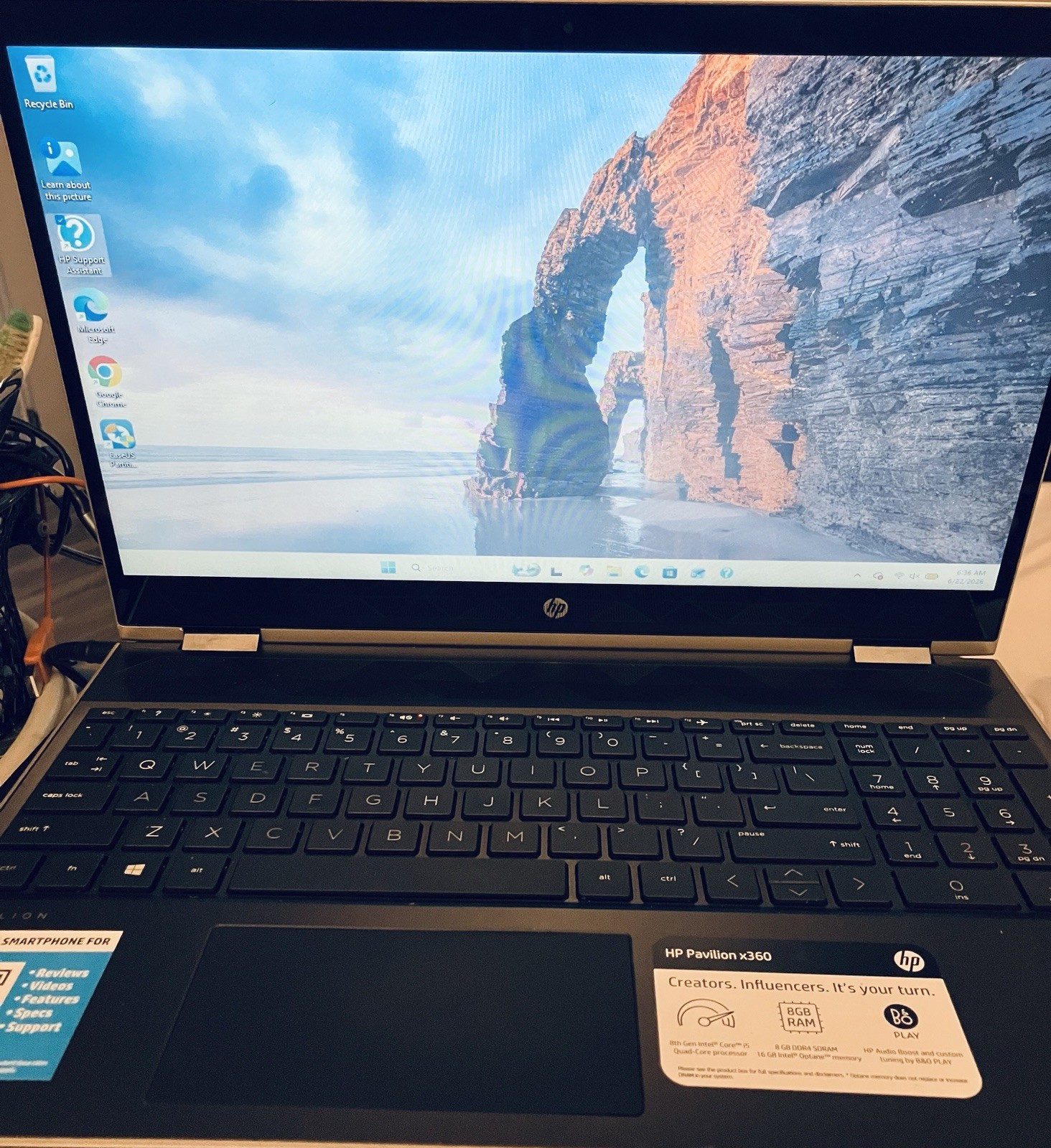 HP Pavilion x360 2-in-1 Laptop | Intel i5 | 1.5TB Dual Drives (SSD+HDD) | 8GB +