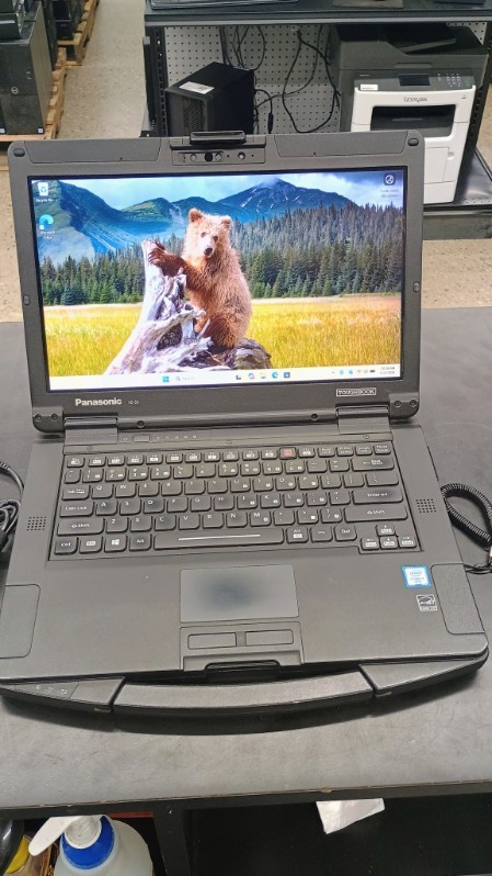 Panasonic Toughbook FZ-55 i7-8665U 1.90Ghz-16GB RAM -512GB SSD- READ Screen Fade