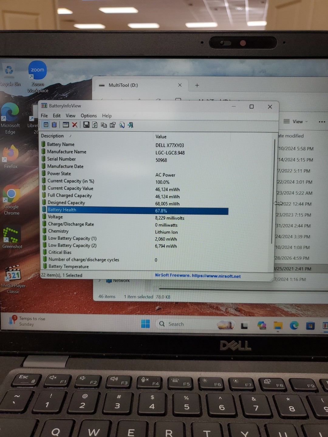 Dell Latitude 5400 Intel Core i5-8365U 16GB RAM 256GB SSD 042826-3
