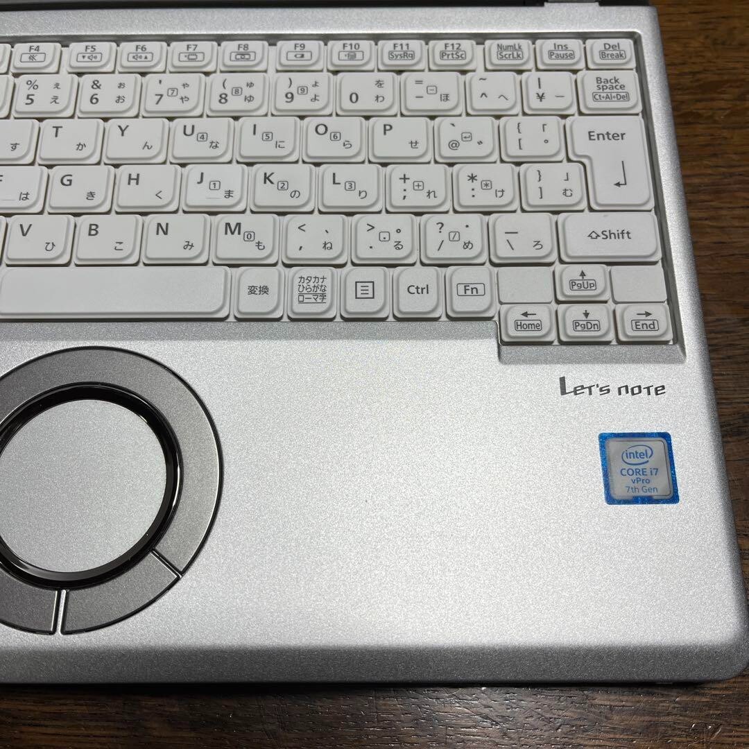 Panasonic Let’s Note CF-SZ6Z16VS Core i7-7600U Memory 16GB SSD 512GB Japan