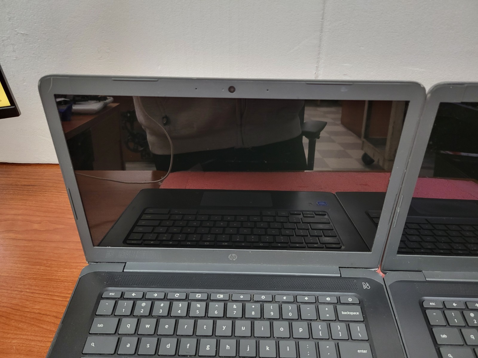 2x HP Chromebook 14-CA061DX Intel Celeron N3350@1.1GHz 4GB 32GB SSD w/PA | C908