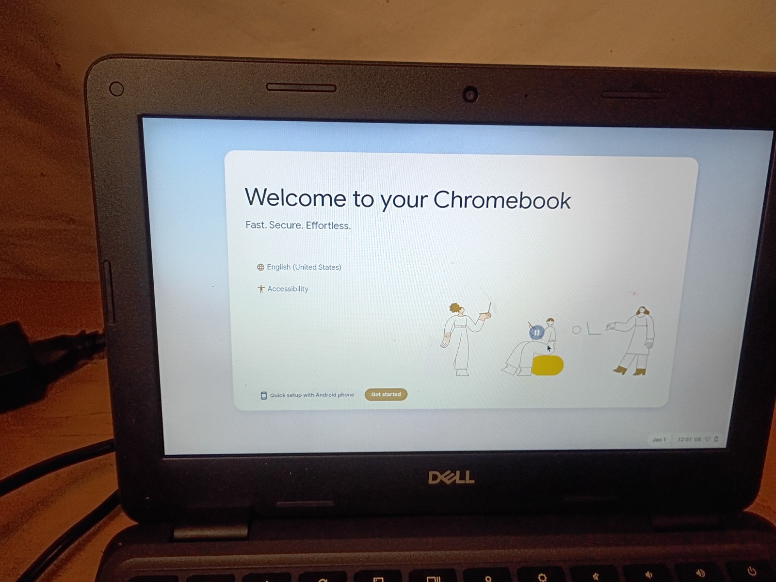 Dell Chromebook 11 3100 11.6″ (16GB eMMC, Intel Celeron N4000, 1.10GHz, 4GB RAM)