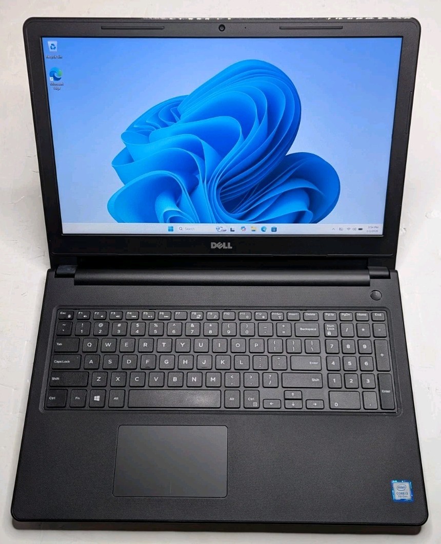 Dell Inspiron 3567 15.6″ Core i3-7130U 2.70GHz 12GB RAM 128GB SSD Windows 11