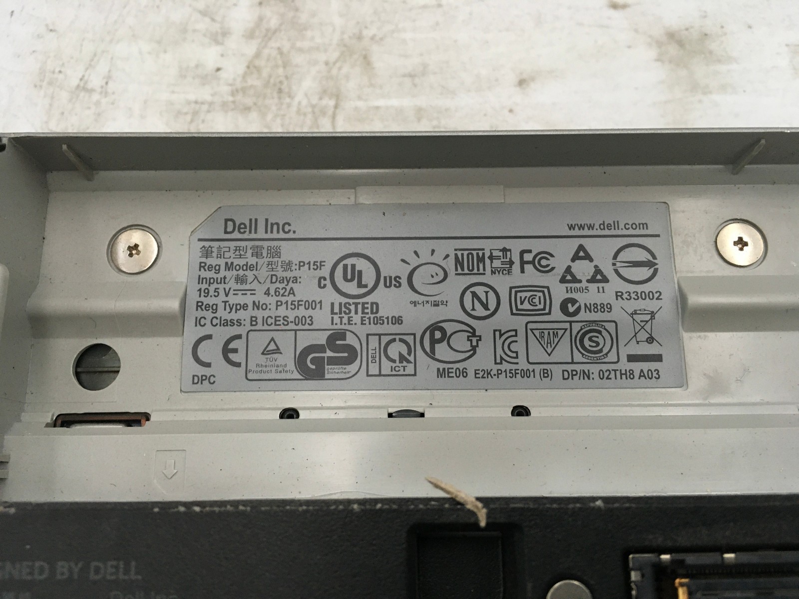 DELL LATITUDE E5520 – BOOTS TO BIOS – INTEL I5 2540M – NO RAM – NO OS -READ- BB