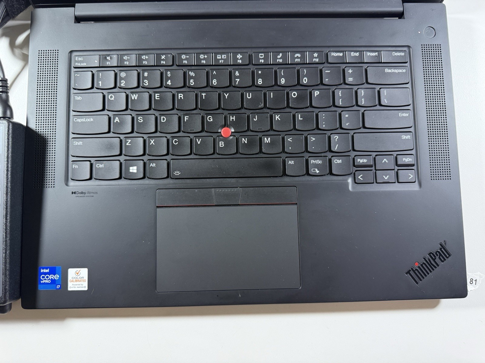 LENOVO THINKPAD P1 Gen 4 I7-11850H 512GB 16GB NVIDIA T1200 WIN11 4k TOUCH