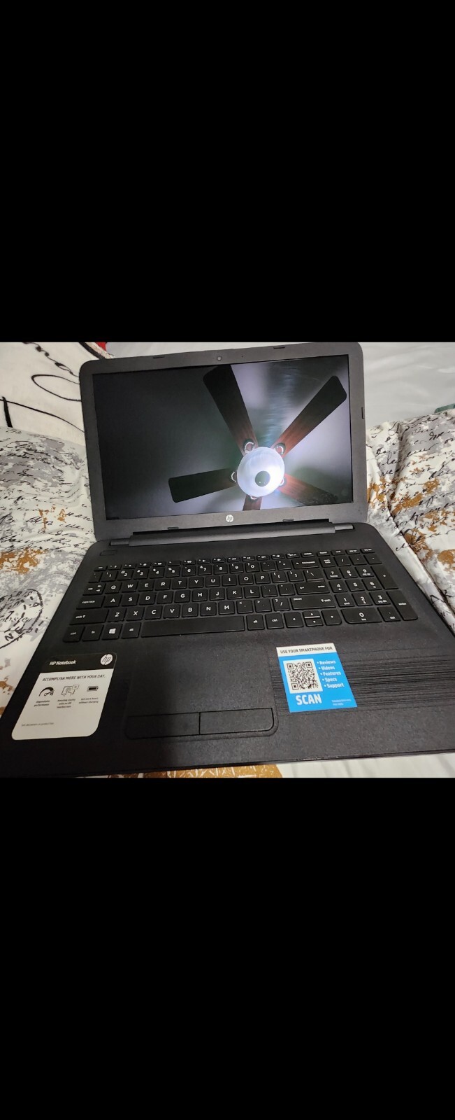 HP 15-af131dx 15.6″ (500GB HDD, AMD A6-5200, 2.00GHz, 4GB RAM) Notebook – Black