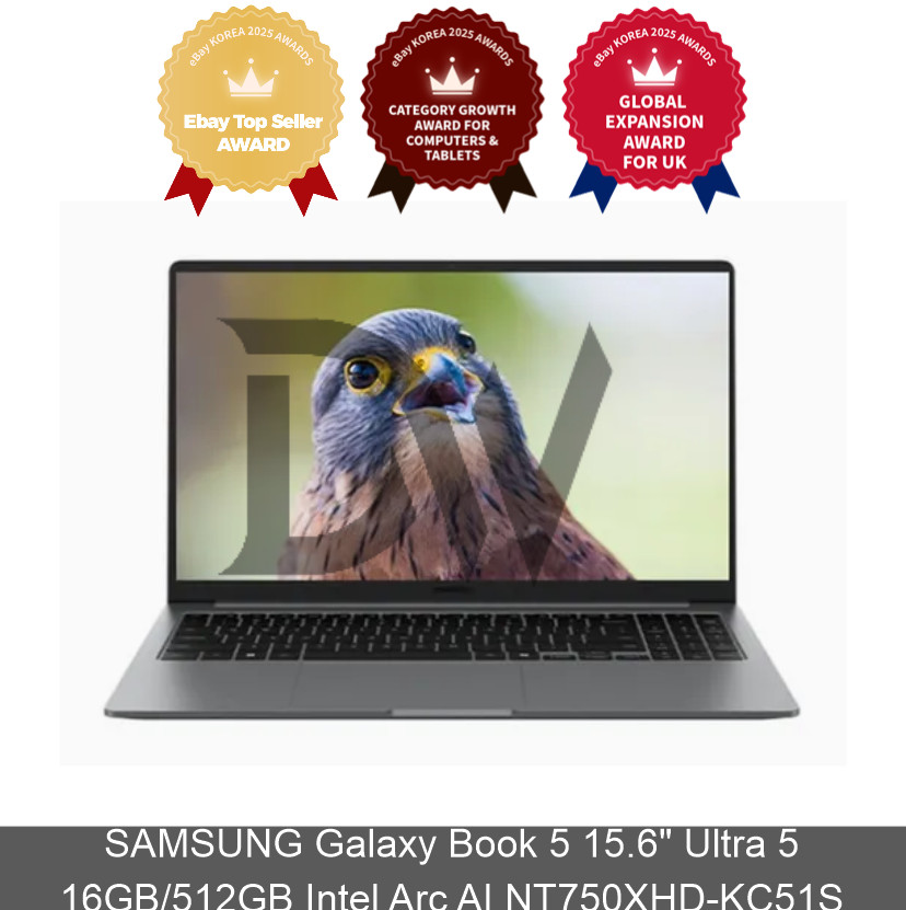 SAMSUNG Galaxy Book 5 15.6″ Ultra 5 16GB/512GB Intel Arc AI NT750XHD-KC51S