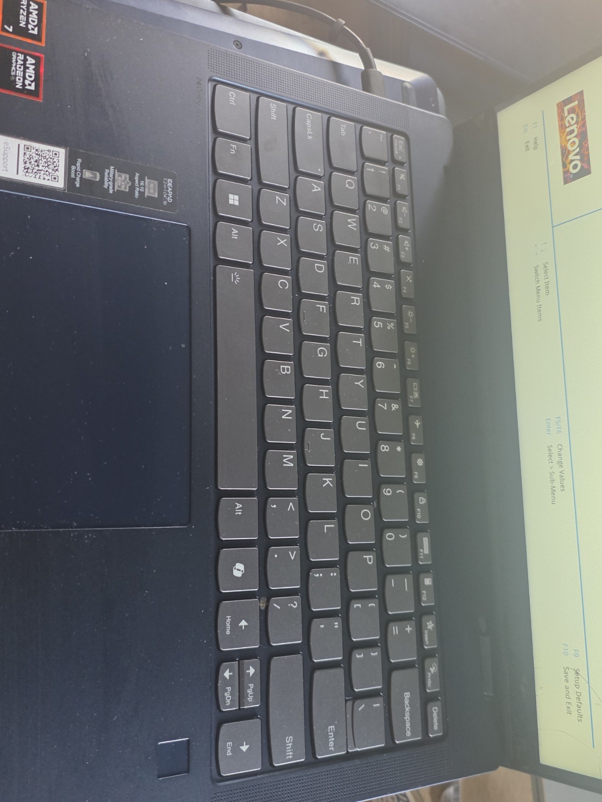 Lenovo IdeaPad 5 14AHP9 14″ 2-in-1 Touchscreen Laptop, Ryzen 7 8845HS, 16GB Hing