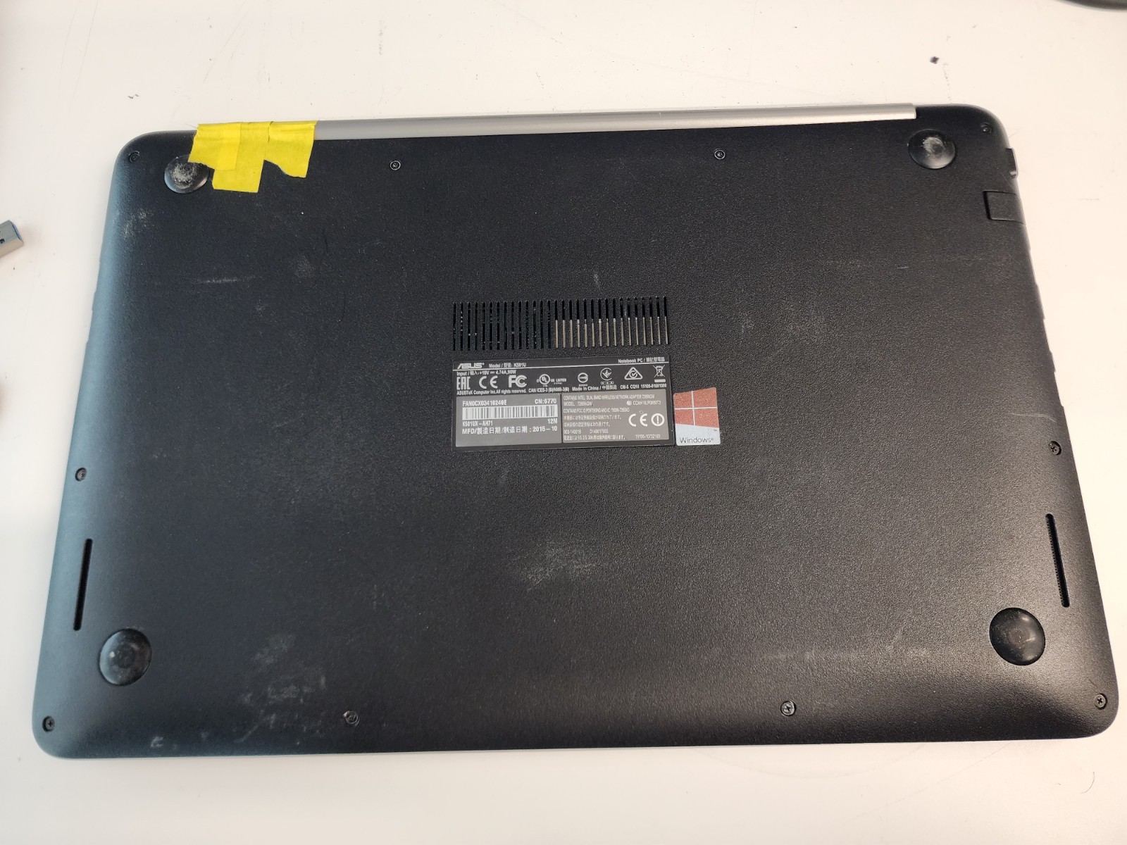 Asus K501UX 15.6” FHD Laptop i7-6500U, 8GB RAM, 256GB SSD READ
