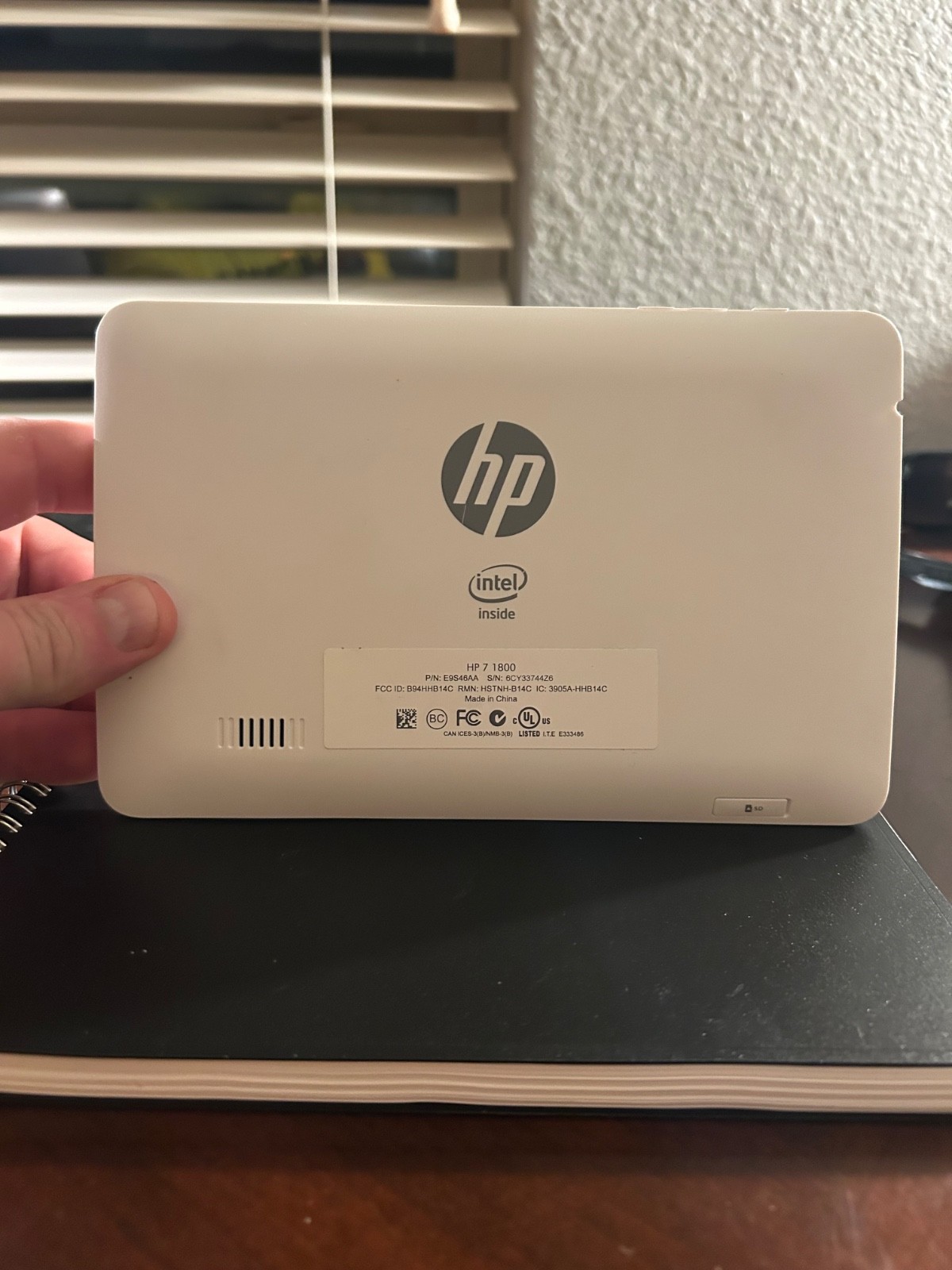 hp slate 7 7in screen brand new no box. Tested and works.