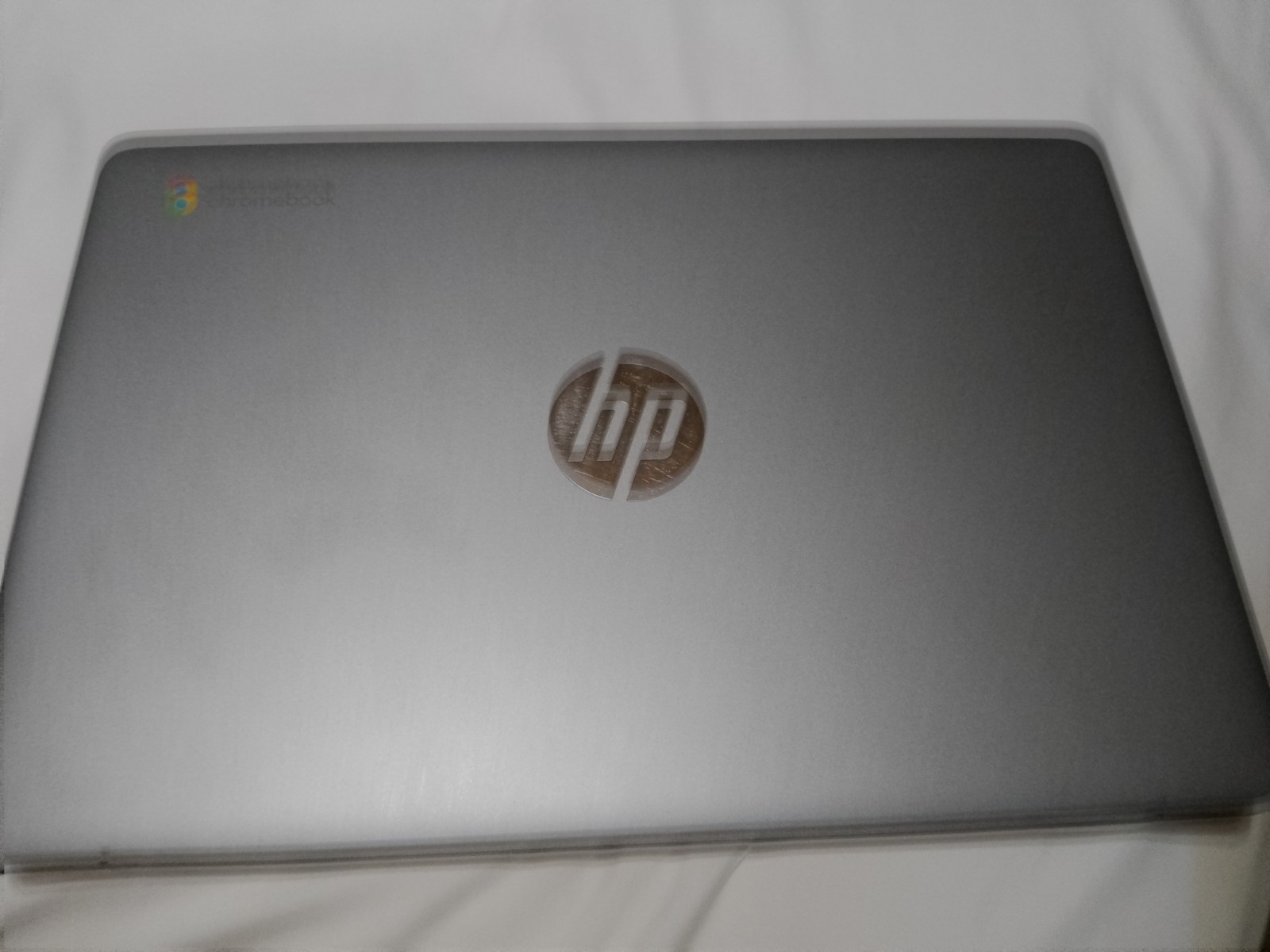 HP Chromebook Intel Core i3 14″ Laptop Silver Chrome OS USB HDMI Wi-Fi