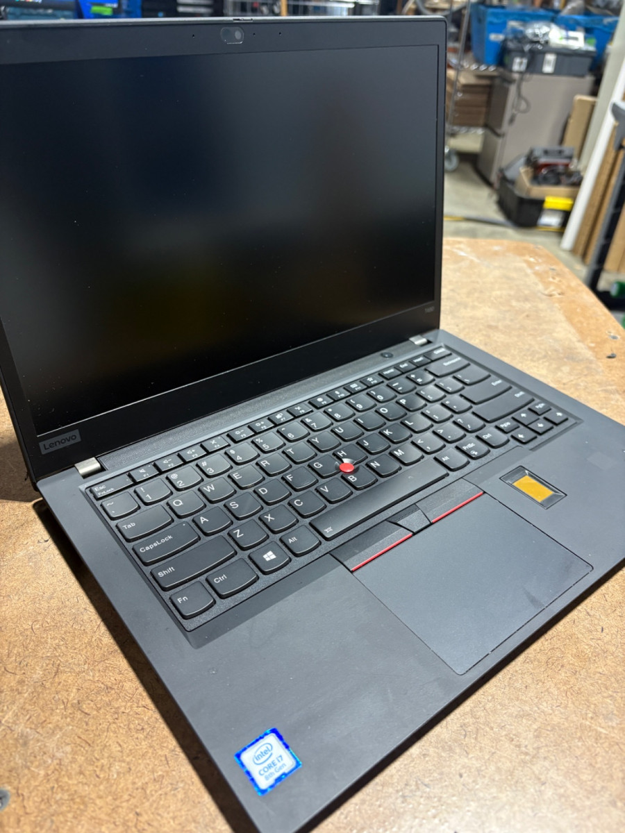 Lenovo ThinkPad T490 14″ FHD i7-8565U 16GB RAM 256GB SSD No Charger/No OS