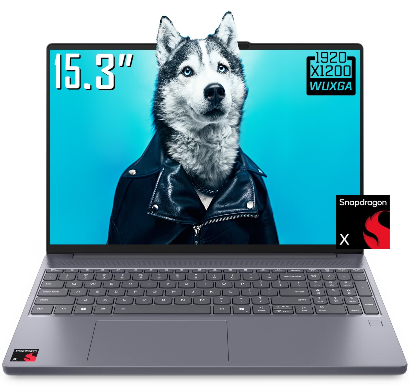 Lenovo IdeaPad Slim 3X 15.3 WUXGA Laptop Snapdragon X X1-26-100 16GB LPDDR5X 1TB